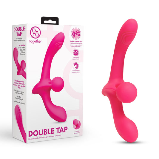 Together Double Tap Rechargeable Dual-Ended Vibrator
