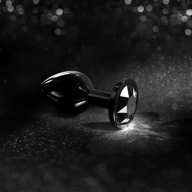 Dorcel Diamond Anal Plug – Black/ Gold - Small
