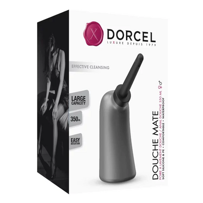 Dorcel Douche Mate anal douche enema bulb intimate hygiene body-safe tapered nozzle
