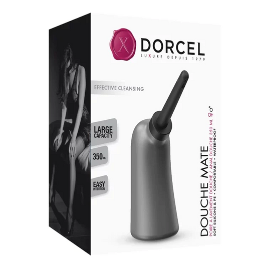 Dorcel Douche Mate anal douche enema bulb intimate hygiene body-safe tapered nozzle
