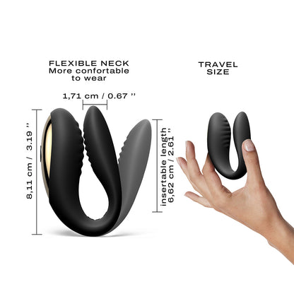 Dorcel Perfect Lover dual motor vibrator with remote control