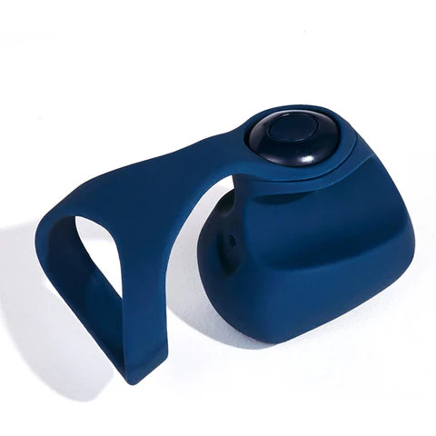 Dame Fin finger vibrator with optional strap in soft silicone