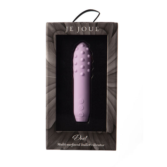 Je Joue Duet Bullet Vibrator – Compact dual-surfaced bullet with rounded pleasure points and smooth side for external stimulation

