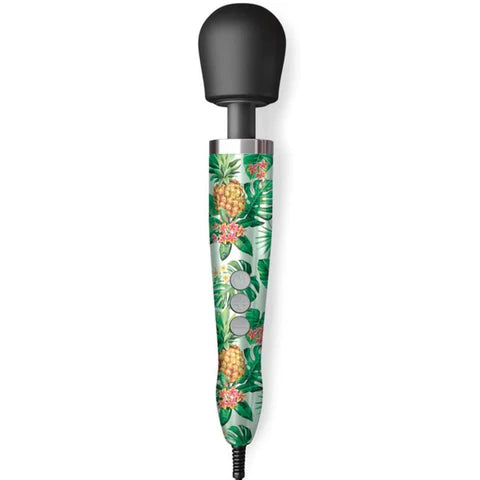 Doxy Die Cast Wand Massager – powerful metal-body wand vibrator in brushed finish