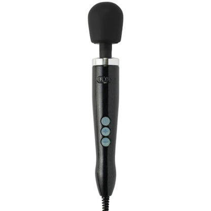 Doxy Die Cast Wand Massager – powerful metal-body wand vibrator in brushed finish