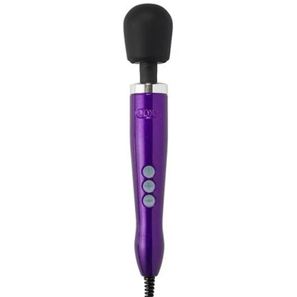 Doxy Die Cast Wand Massager – powerful metal-body wand vibrator in brushed finish