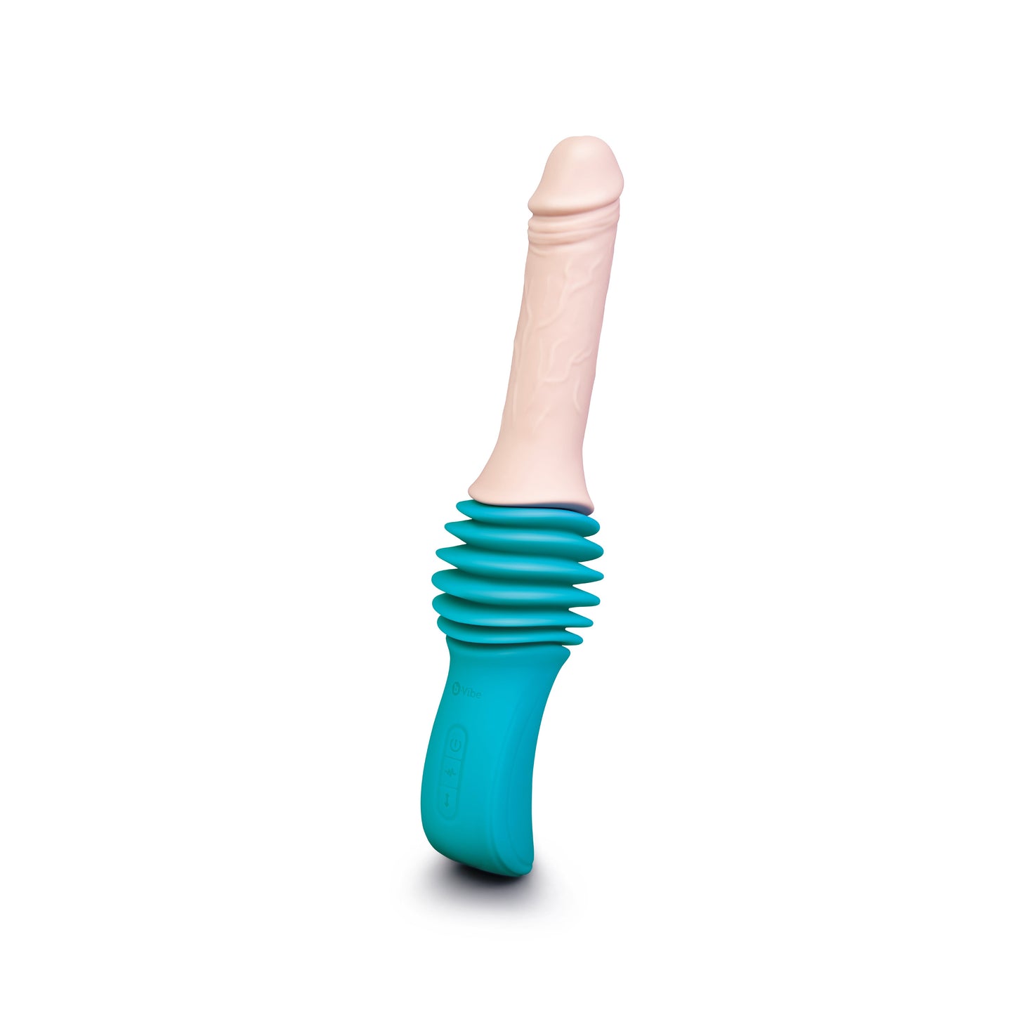 b-Vibe Realistic Thrusting Dildo Machine with Remote Control