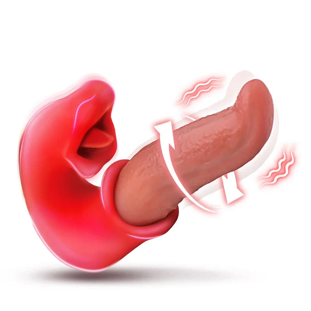 Lusty Licker Clitoral Kissing & Rotating Tongue Vibrator