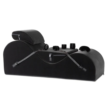 Liberator Esse Valkyrie Edition chaise in black velvet