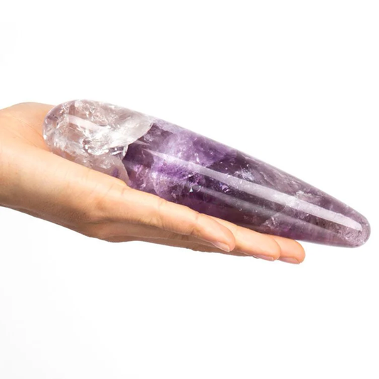 Chakrubs Amethyst Original Wand Natural Crystal Wand