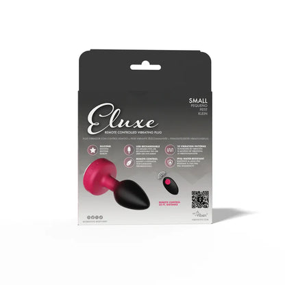 Cheeky Charms Eluxe Vibrating Plug With Remote
