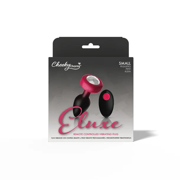 Cheeky Charms Eluxe Vibrating Plug With Remote