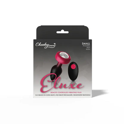 Cheeky Charms Eluxe Vibrating Plug With Remote