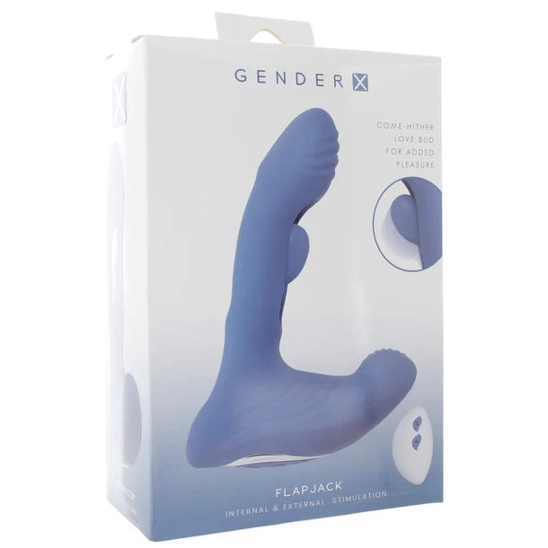 Gender-X Flapjack Remote-Control Vibrator