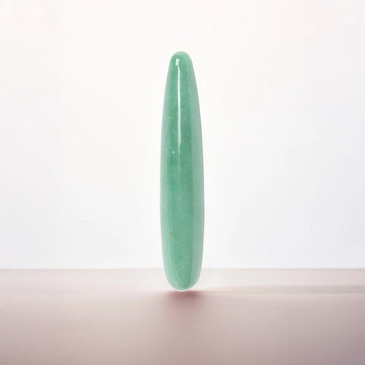 Indian Jade Aventurine Slim Crystal Wand