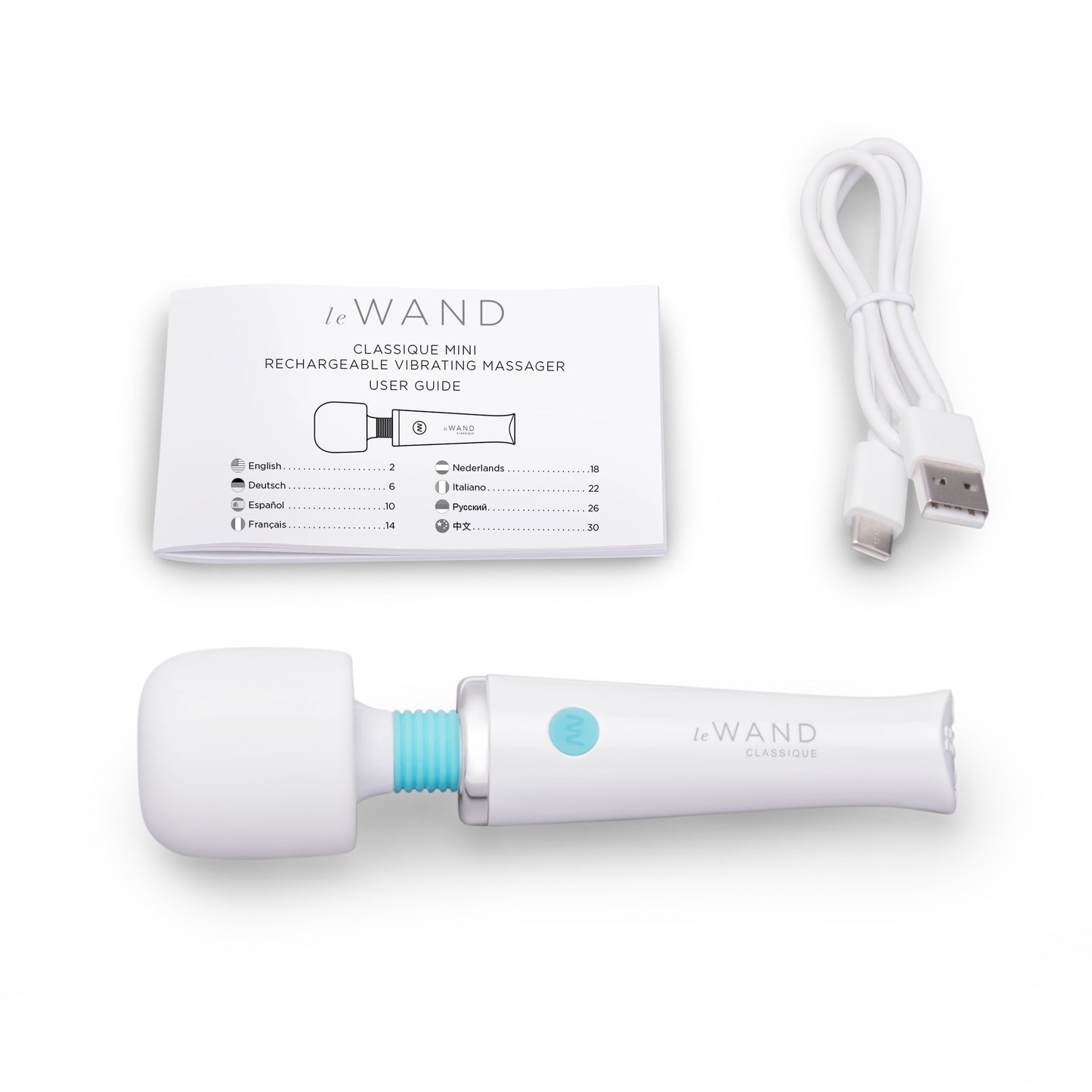 Le Wand Classique Micro Rechargeable Wand Massager