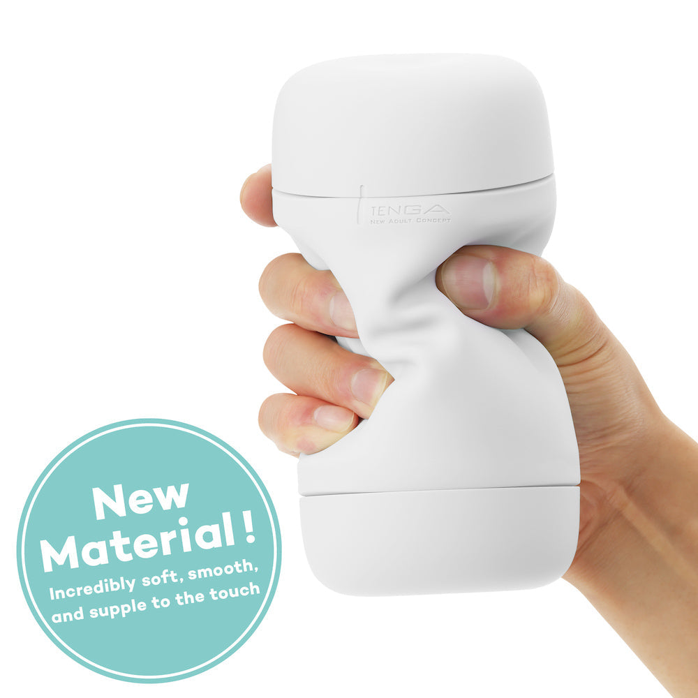 Tenga Puffy Male Masturbator – Ultra-Soft Spongy Design