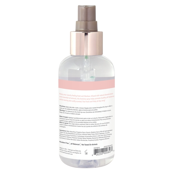 Coochy Oh So Fine Feel Fresh Intimate Spray -4oz
