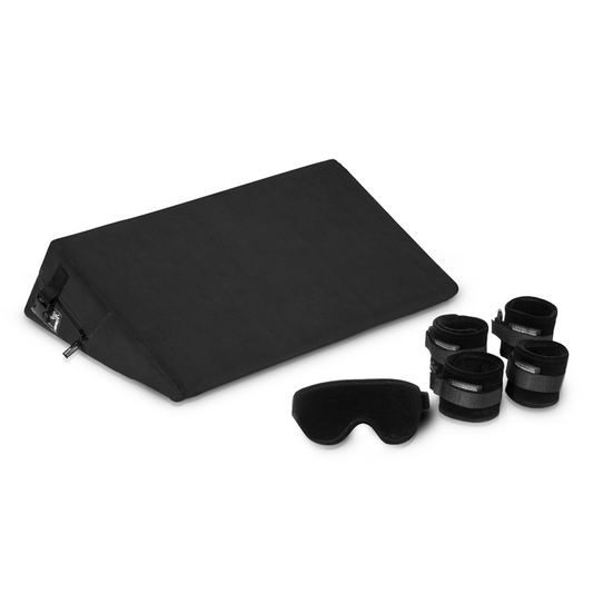 Black Label Wedge Male Packaging W/Cuffs - Black