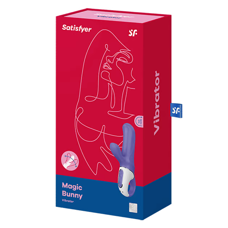 Satisfyer Magic Bunny rabbit vibrator – compact dual motor toy for G-spot and clit stimulation
