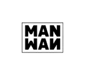 Man Wan logo – bold men's brand for intimate exploration