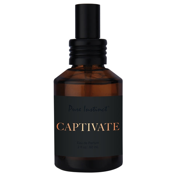 Pure Instinct Captivate pheromone perfume spray bottle for men