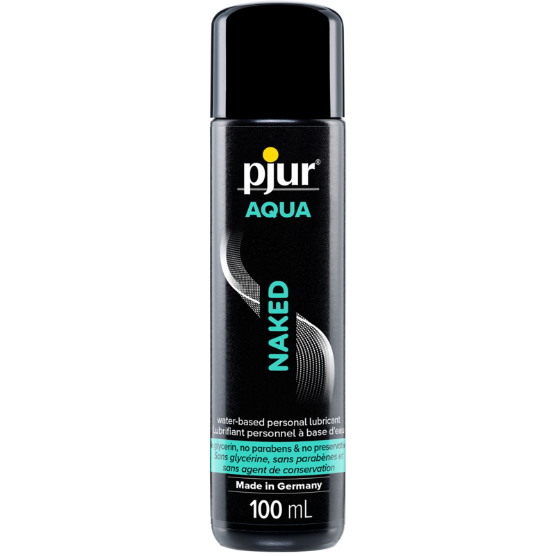 Pjur Aqua Naked Water-Based Lubricant – 3.4oz * 2 Pack