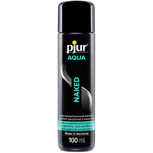 Pjur Aqua Naked Water-Based Lubricant – 3.4oz * 2 Pack