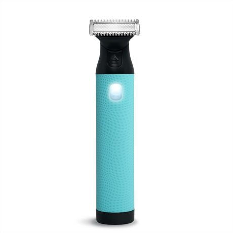 3-blade trimmer with three trimming guides and soft-touch handle