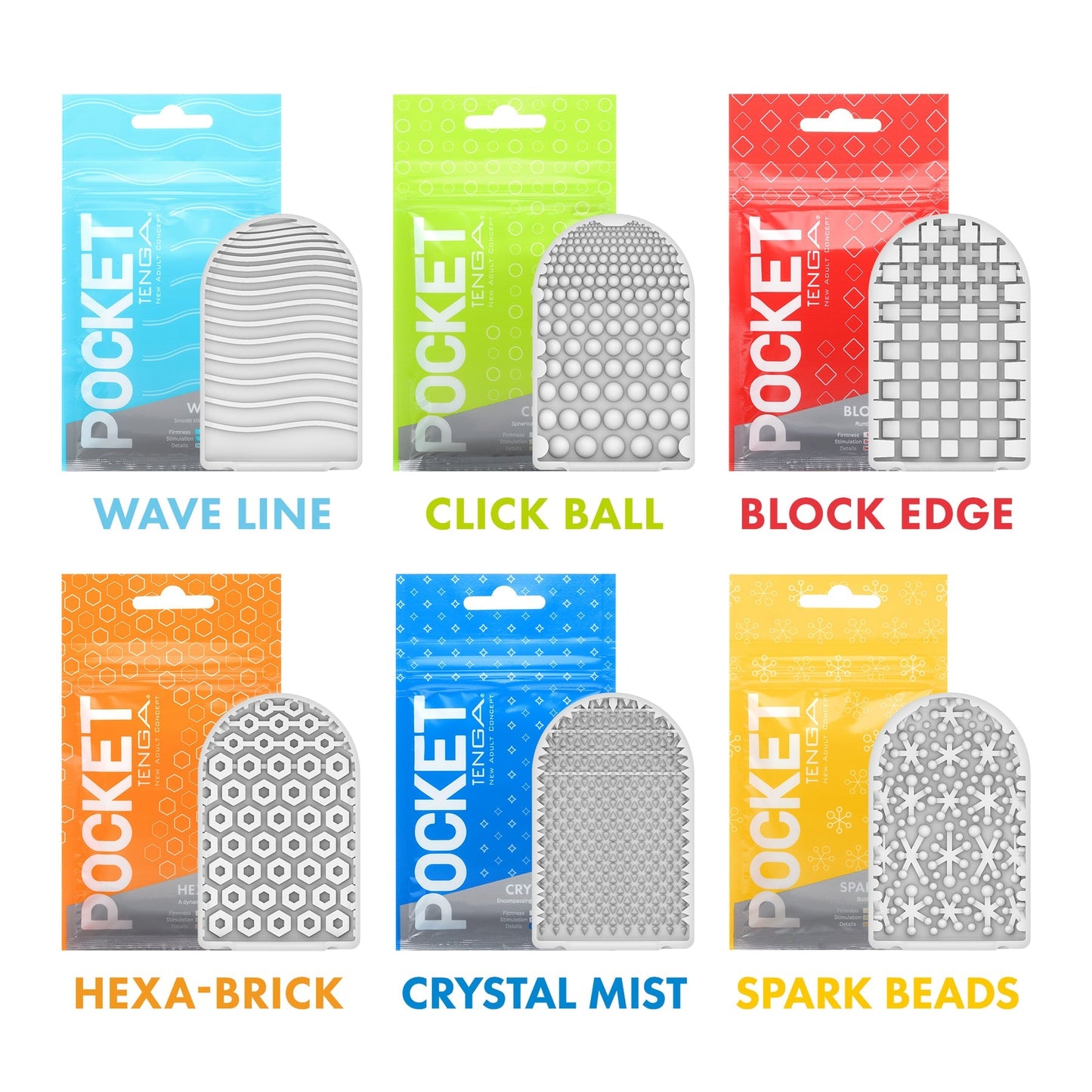 Tenga Pocket HEXA-BRICK