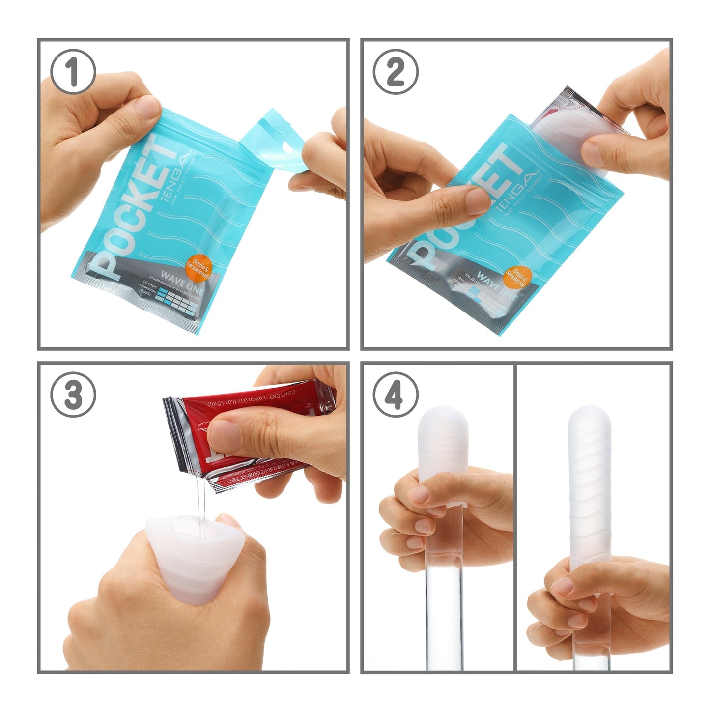 Tenga Pocket HEXA-BRICK