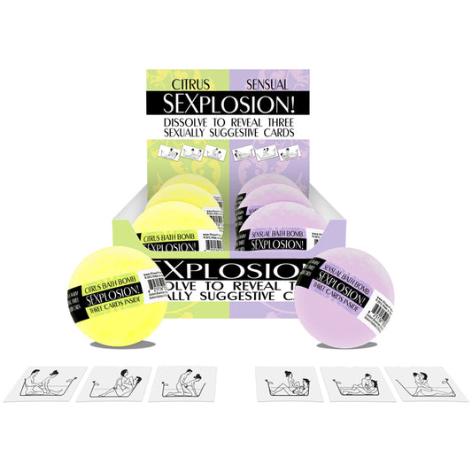 Kheper Games SEXplosion! Bath Bombs - Box of 6
