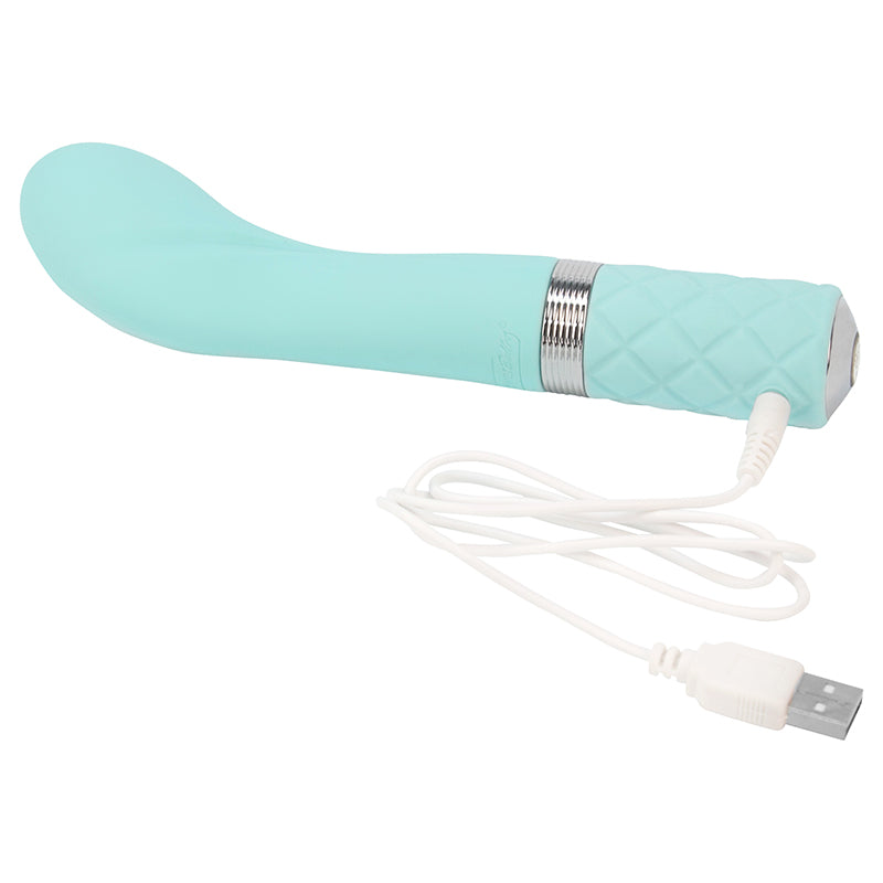 BMS Pillow Talk Sassy G-Spot Vibe - Teal / Pink