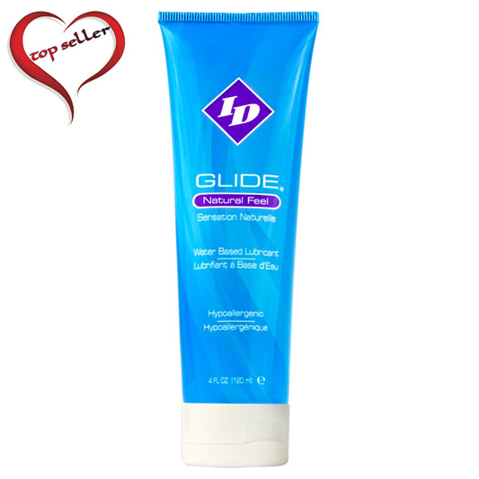 ID Glide Water-Based Personal Lubricant – 4 oz Travel Tube