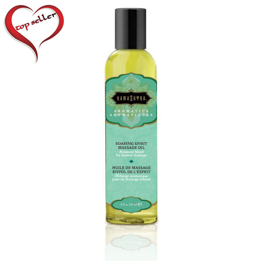 Kama Sutra Aromatic Massage Oil – Soaring Spirit (8 oz)