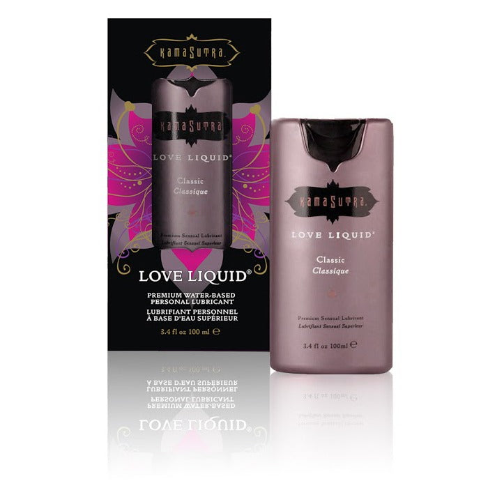 Kama Sutra Love Liquid Premium Water-Based Lubricant 100 ml – silky natural glide