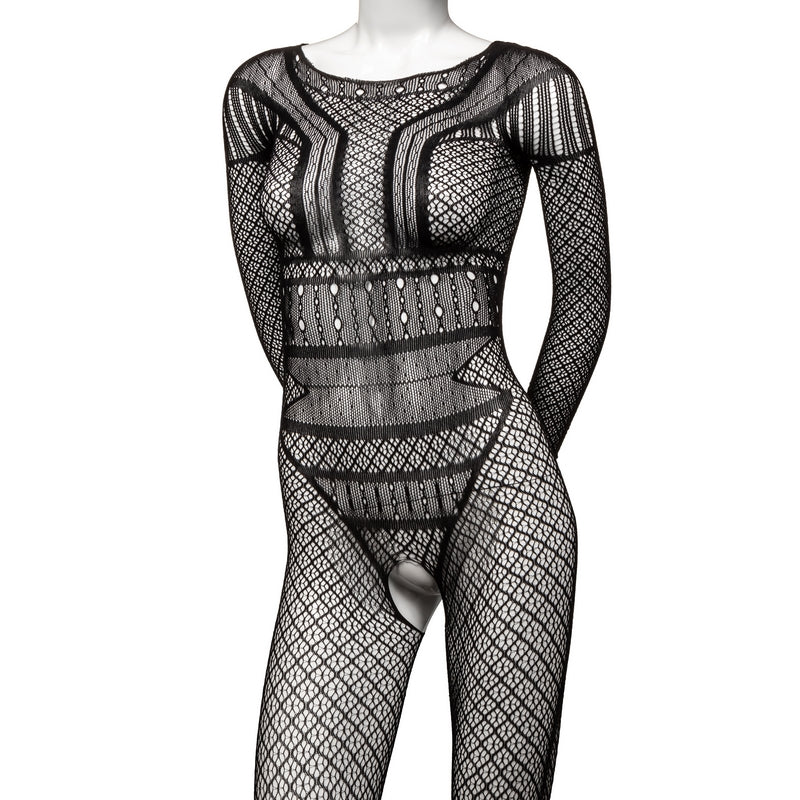 Calexotics Scandal Full Length Lace Body Suit – Crotchless Lingerie