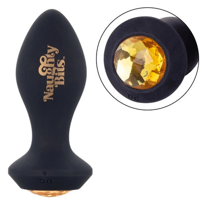 CalExotics Naughty Bits Vibrating Butt Plug Shake Your Ass