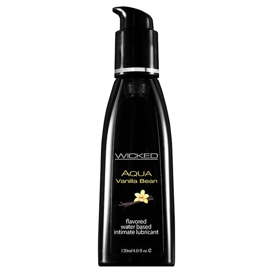 Wicked Aqua Vanilla Bean Flavored Lube