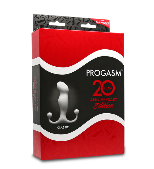 Aneros Progasm Classic massager front view with satin finish