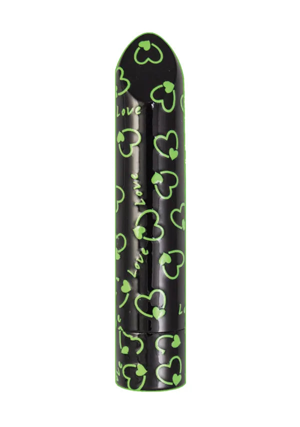 Nasstoys Glow Vibes Sweet Heart – Glow-in-the-Dark Mini Heart Vibrator with 10 Functions
