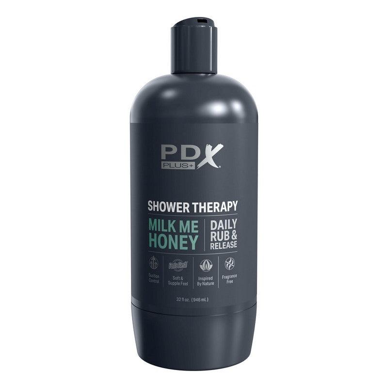 Close-up of Milk Me Honey stroker realistic details and soft texture
