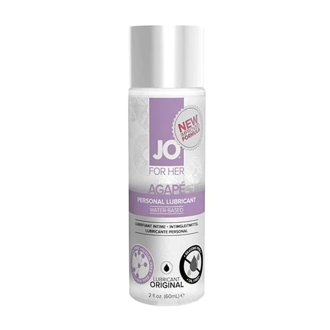 System JO Agape Original Lubricant For Her – 1oz / 2oz / 4oz