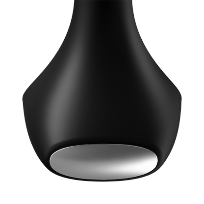 Rechargeable waterproof prostate plug made from body-safe silicone