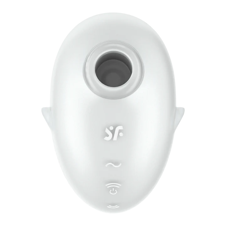 Satisfyer Cutie Ghost – Dual Motor Air Pulse & Vibration Clitoral Stimulator