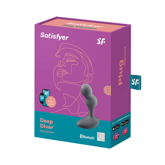 Satisfyer Deep Diver Vibrating Plug – App-Controlled Anal Vibrator