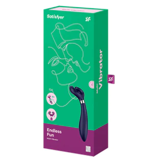 Satisfyer Endless Fun Stimulator – Black