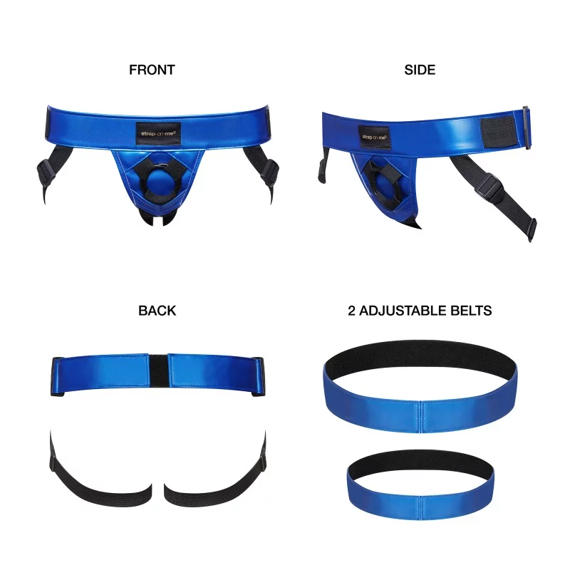 Strap On Me Leatherette Curious Harness 