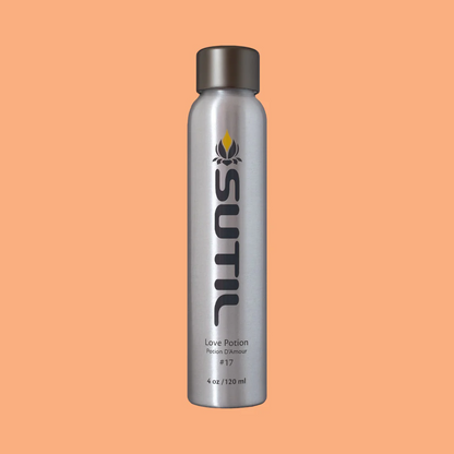 SUTIL Love Potion #17 Massage Oil – Botanical Aphrodisiac Blend – 4 oz / 120 mL