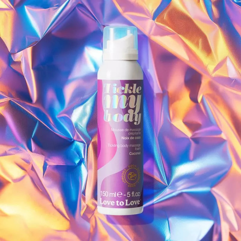 TICKLE MY BODY – Massage Foam – Coconut 150ml * 2 Packs